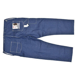 NEW Key Imperial Men's Blue Denim Bib Overalls Regular Size 46x32 Union Made USA
